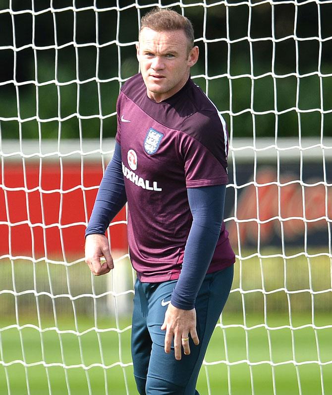 Wayne Rooney. Pic/AFP