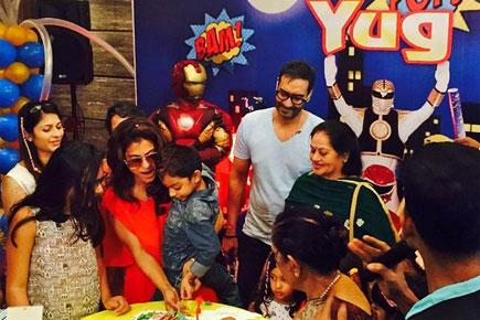 Kajol and Ajay Devgn celebrate their son Yug's birthday