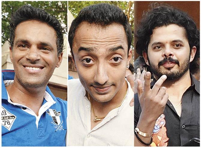 Cricketers Ajit Chandila, Ankeet Chavan and S Sreesanth had been discharged in the 2013 IPL spot-fixing case in July