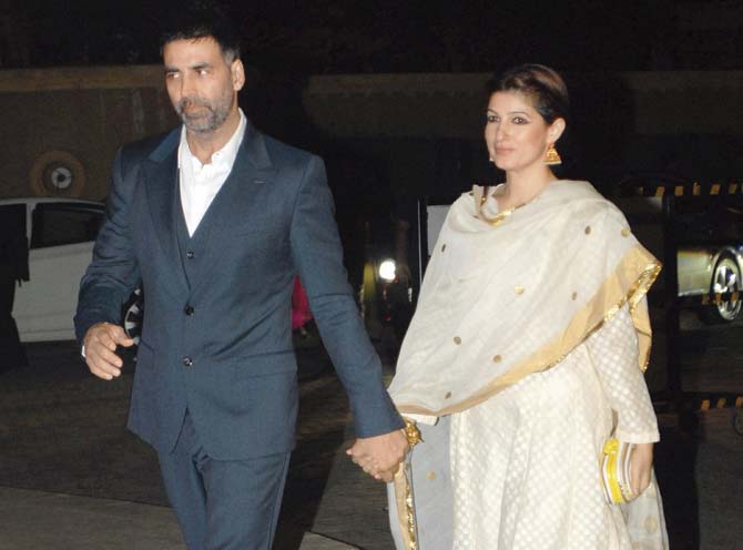 Akshay and Twinkle Khanna