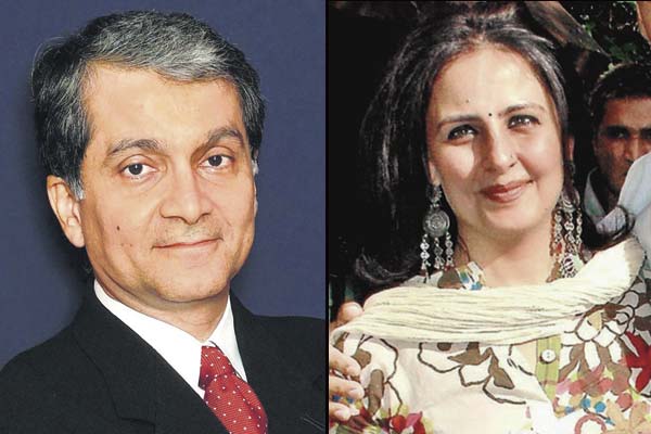 Surendra Hiranandani and Alka Hiranandani