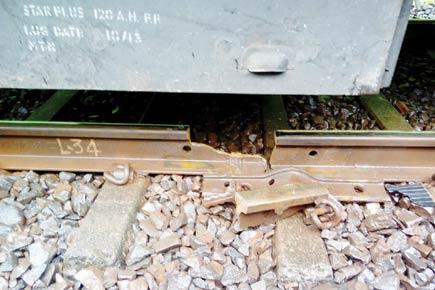 Mumbai: Two fractures spotted on Central Railway tracks