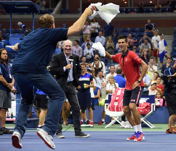 Watch: Novak Djokovic dances 