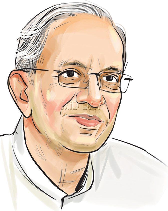 Dr Athavale illustration /Uday Mohite