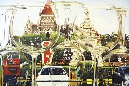 Artiste Tauseef Khan looks at cities through glasses: Transluscent Mumbai