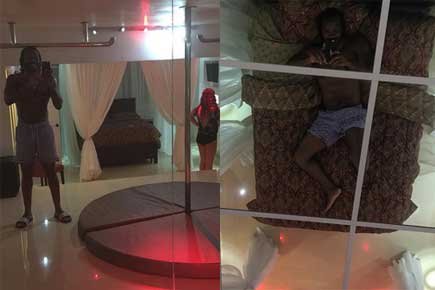 'Player' Chris Gayle has a 'strip club' in his house