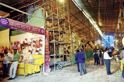 Mumbai: Subletting CR ground to Ganesh idol makers irks locals