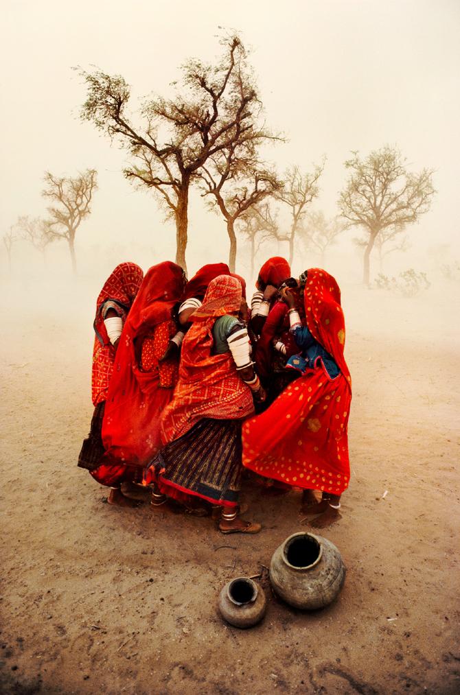 Dust Storm, Rajasthan, India, 1983