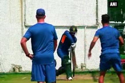 India, South Africa cricket teams sweat it out ahead of series 