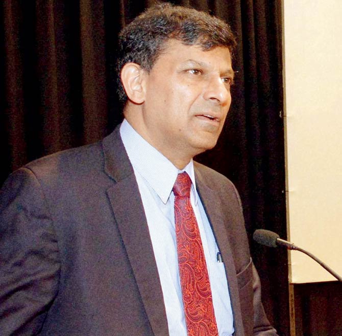 Raghuram Rajan will be the man from whom there are many expectations as the RBI review looms next week. Pic/PTI