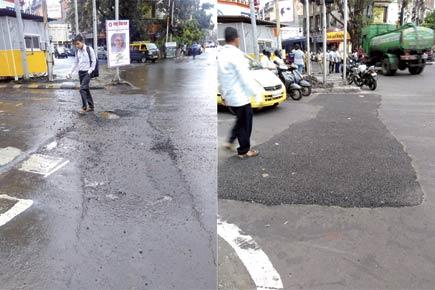 Mumbai: This pothole has been 'repaired' 5 times in a month