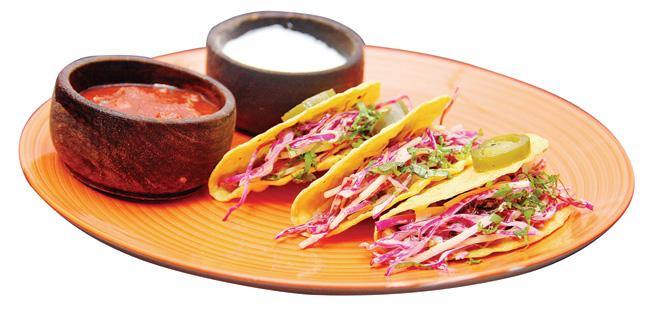 Staples of Mexican cuisine,  tacos and salsa, are supplied  by Joy Products to Mumbai’s leading  lounges and restaurants