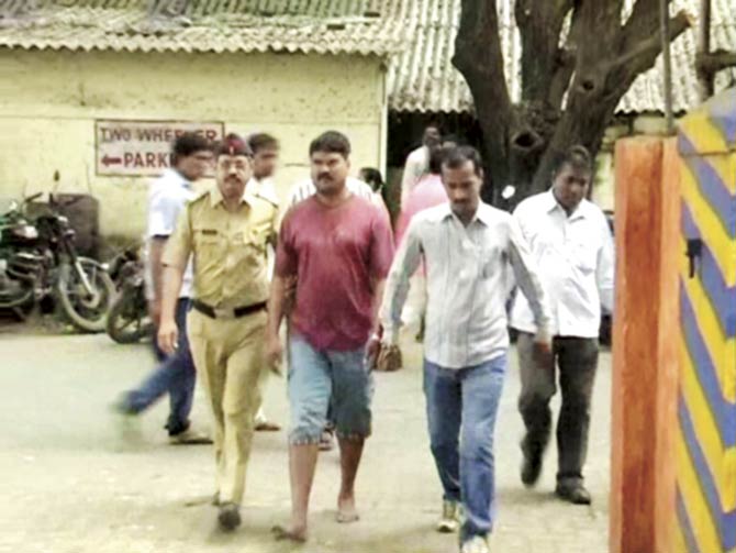 One of the accused, Yogesh Shinde, has been arrested by the police