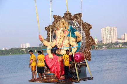 Over 50,000 Ganesha idols immersed in Mumbai
