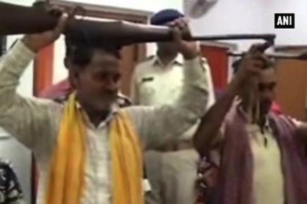 Two Maoist rebels surrender in Bihar