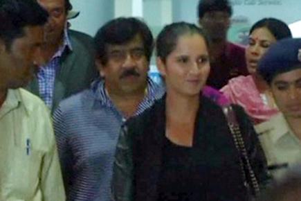 Sania Mirza returns home after winning US open doubles title