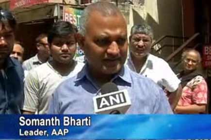 AAP MLA Somnath Bharti over domestic violence complaint, BJP reacts