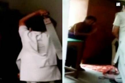 Cop brutally beats woman thief inside Ghaziabad police station