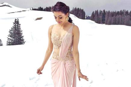 Kajal Aggarwal dares to bare in the cold!