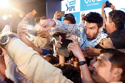 Spotted: Ranveer Singh in his element at an event in Mumbai