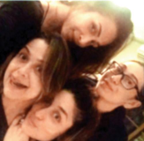 Amrita Arora Ladak, Kareena Kapoor Khan, Malaika Arora Khan and Karisma Kapoor