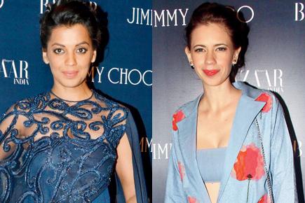Spotted: Mugdha Godse and Kalki Koechlin at a launch event