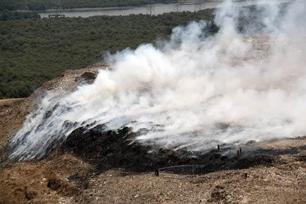 Now, fire breaks out at Mulund dumping ground in Mumbai