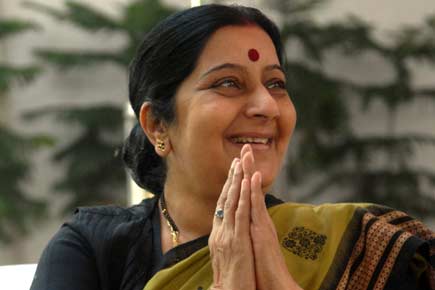 Navy, Sushma Swaraj collaborate on Twitter to help sick Indian