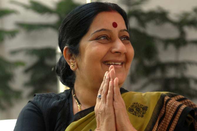Sushma Swaraj, Minister of External Affairs for India