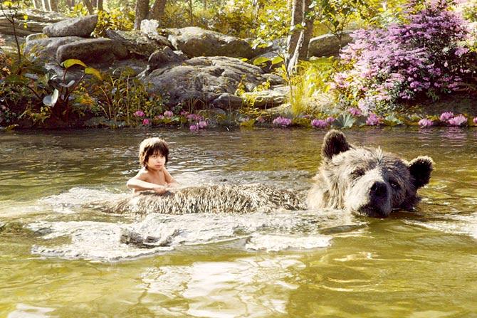 A still from The Jungle Book