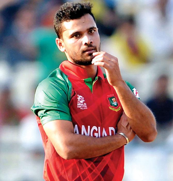 Bangladesh captain Mashrafe Mortaza