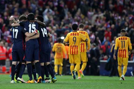 Champions League: Atletico Madrid eliminate champs Barcelona 