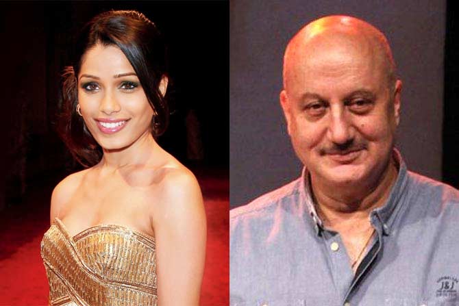 670px x 447px - Frieda Pinto and Anupam Kher to star in sex trafficking movie