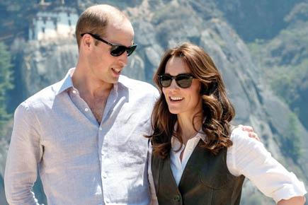 Prince William and Kate Middleton trek to the Tiger's Nest