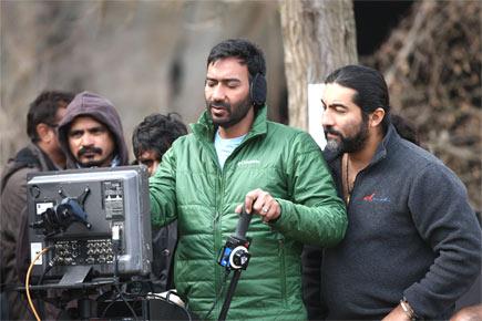 Clicked! Ajay Devgn on the sets of 'Shivaay' in Bulgaria