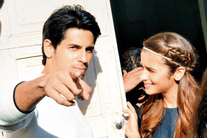 Sidharth Malhotra and Alia Bhatt