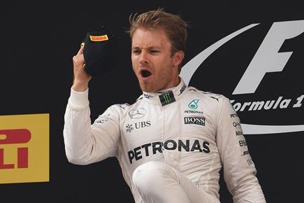 Nico Rosberg celebrates sixth F1 victory at China Grand Prix