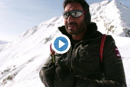 Video: Ajay Devgn shoots for 'Shivaay' at minus 19 degrees in Bulgaria