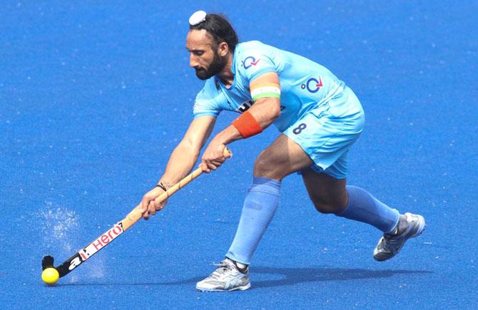 Sardar Singh. Pic/AFP