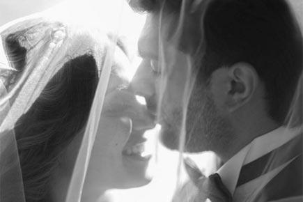 How cute! Karan Singh Grover kisses his bride-to-be Bipasha Basu