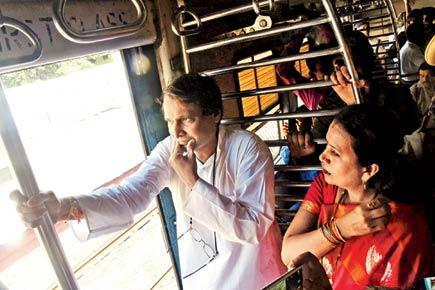 Mumbai: Union minister Suresh Prabhu takes a train down memory lane