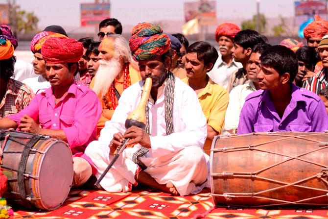 Pushkar fair recreated by 