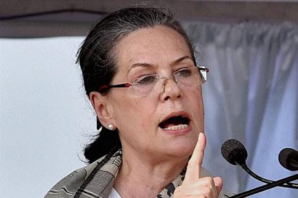 Power-hungry BJP killing democracy: Sonia Gandhi