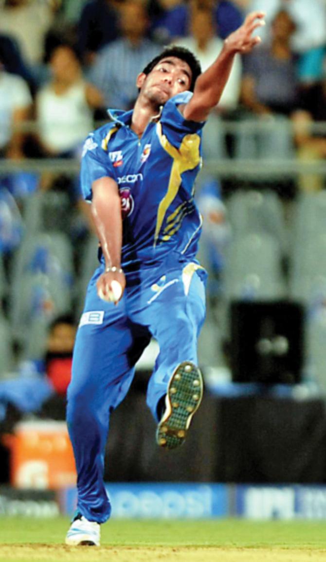 MI pacer Jasprit Bumrah