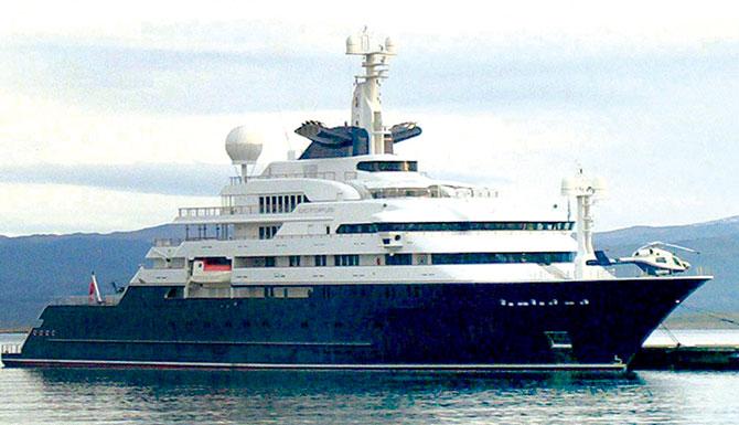 The Octopus is one of the largest yachts in the world