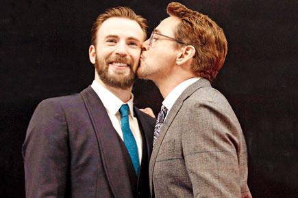 When Iron Man 'kissed' Captain America