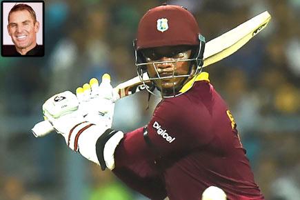 WT20: Marlon Samuels' dig at Shane Warne: I talk with the bat and not on mic
