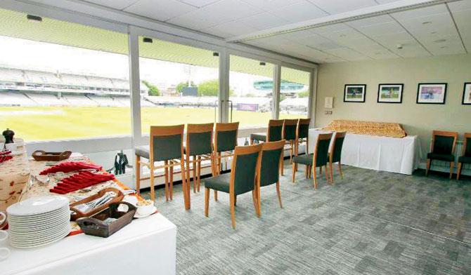 Inside the Dlip Vengsarkar Suite at the Tavern Stand of the Lord