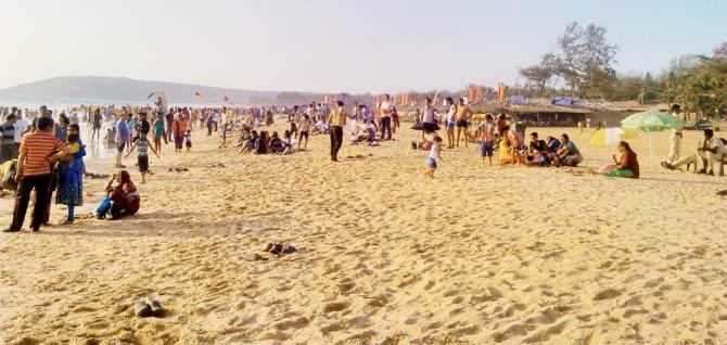 The beaches in Goa draw many thalassotherapy seekers
