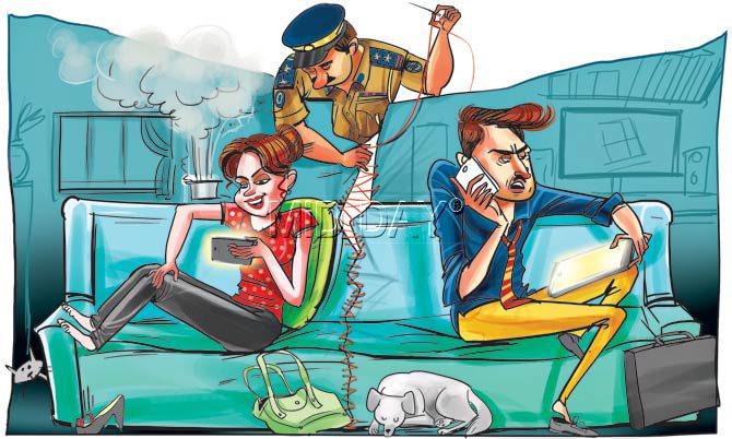 The Mumbai police’s counselling cell for couples has seen it all — from spouses troubled by social media platforms taking over their lives to partners suspecting each other